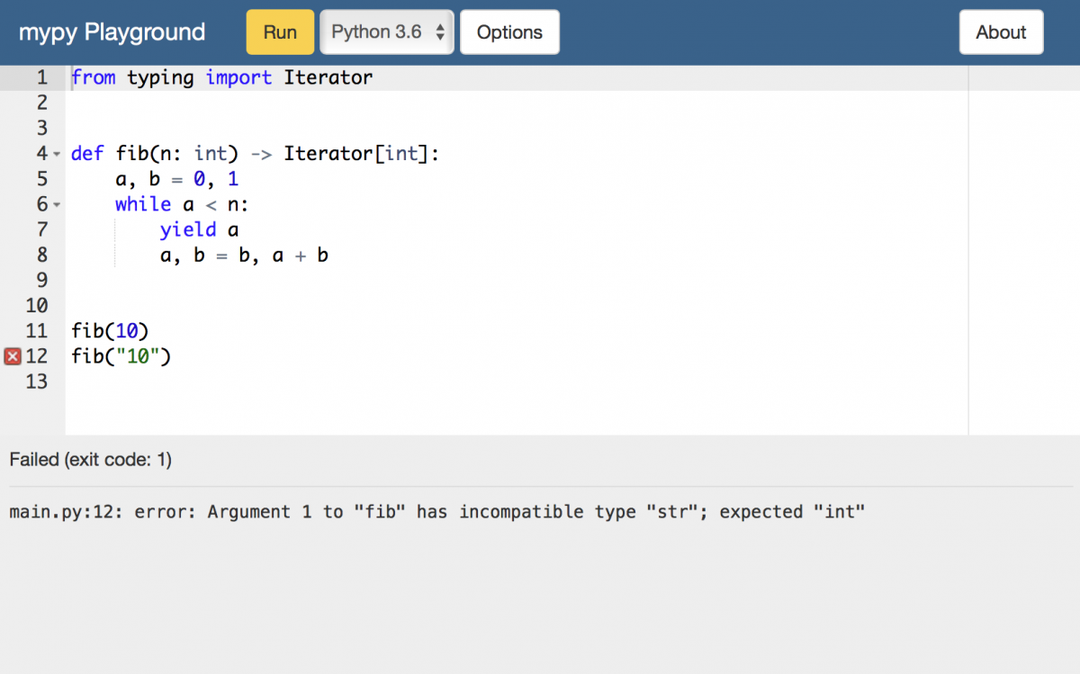 mypy Playground をリリースしました